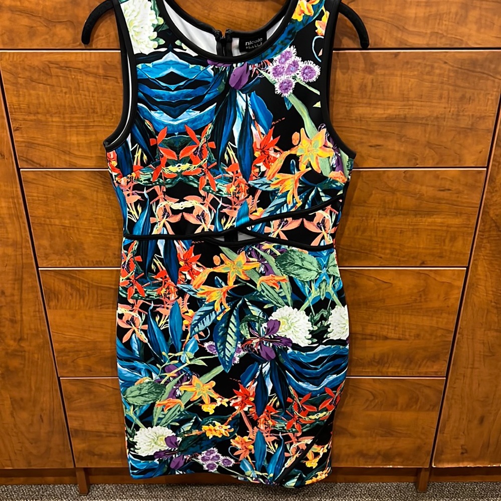 Nicole by Nicole Miller tropical dress
